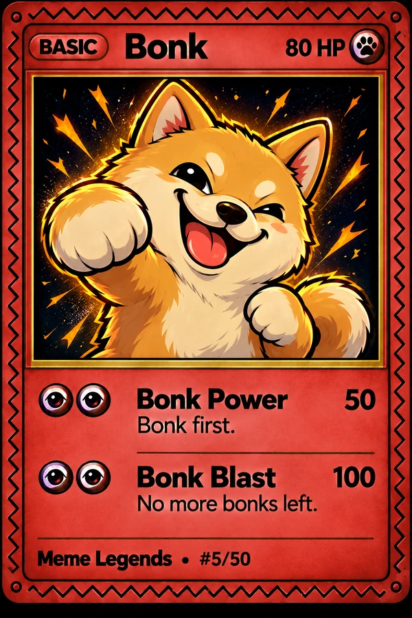 Bonk, Epic card #04/50